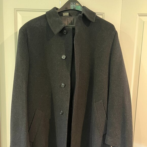 Jos. A. Bank 100% Wool Overcoat - Size 44XL - Picture 1 of 6